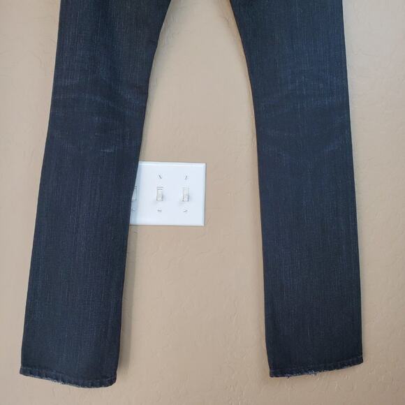 Goldsign Envy Low Rise Black Denim Jeans - Picture 6 of 9